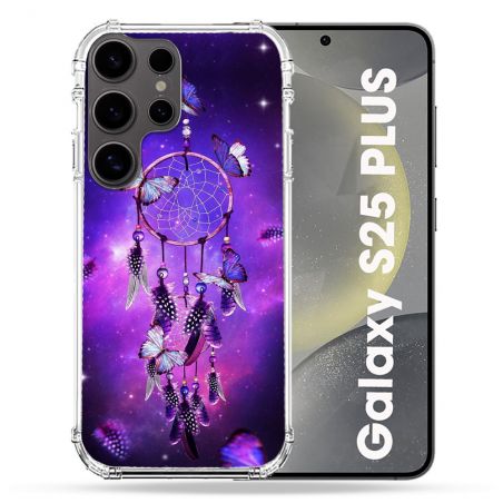 Coque Renforcée Pour Samsung Galaxy S25 PLUS Zen Attrape Reve Papillon