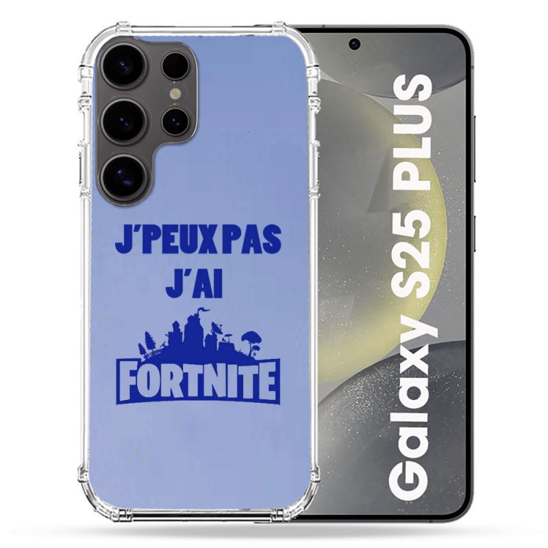 Coque Transparente Pour Samsung Galaxy S25 PLUS Jpeux pas jai Fortnite