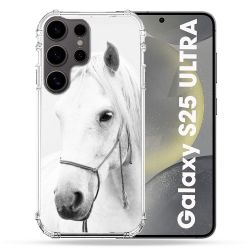 Coque Renforcée Pour Samsung Galaxy S25 ULTRA Animal Cheval Cristal