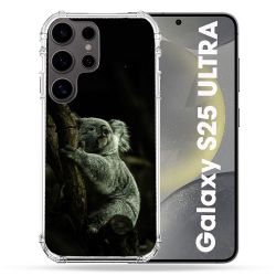 Coque Renforcée Pour Samsung Galaxy S25 ULTRA Animal Koala Noir