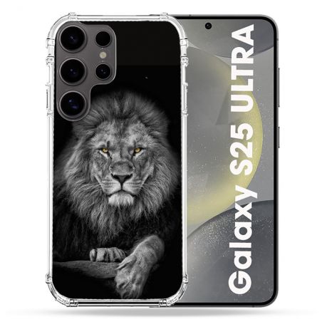 Coque Renforcée Pour Samsung Galaxy S25 ULTRA Animal Lion Majestueux