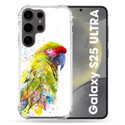 Coque Renforcée Pour Samsung Galaxy S25 ULTRA Animal Perroquet Jaune