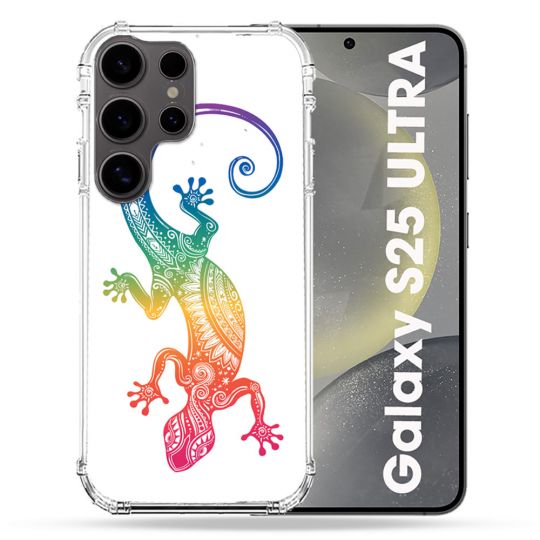 Coque Renforcée Pour Samsung Galaxy S25 ULTRA Animal Salamandre Color