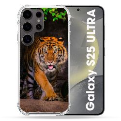 Coque Renforcée Pour Samsung Galaxy S25 ULTRA Animal Tigre Jungle