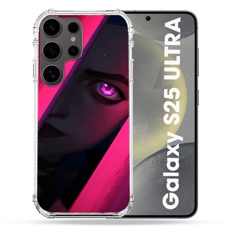 Coque Renforcée Pour Samsung Galaxy S25 ULTRA Arcane Jynx Rose