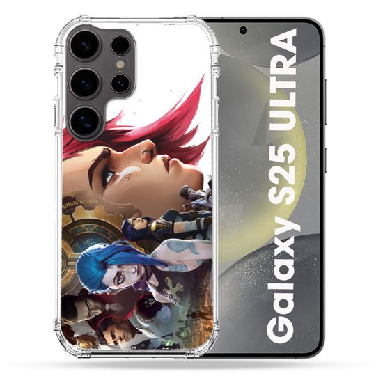 Coque Renforcée Pour Samsung Galaxy S25 ULTRA Arcane Jynx Sœur