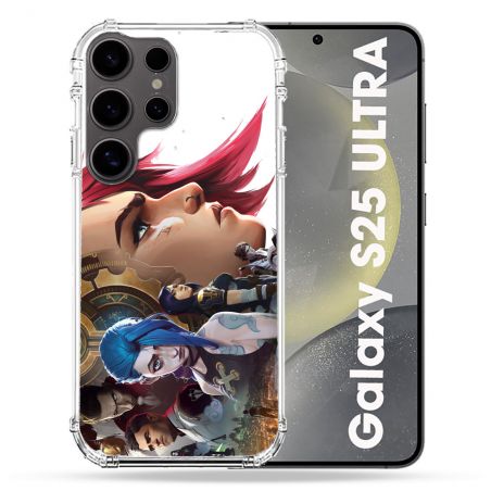 Coque Renforcée Pour Samsung Galaxy S25 ULTRA Arcane Jynx Sœur