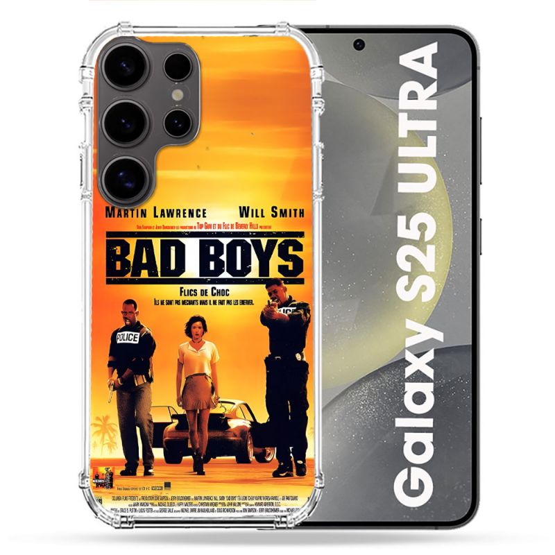 Coque Renforcée Pour Samsung Galaxy S25 ULTRA Bad Boys Affiche