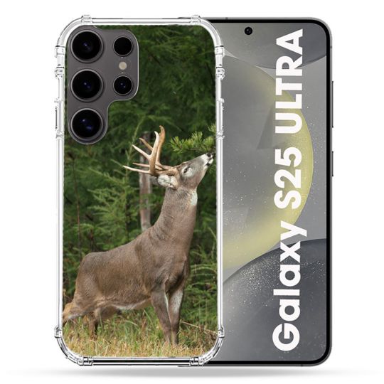 Coque Renforcée Pour Samsung Galaxy S25 ULTRA Chasse Cerf