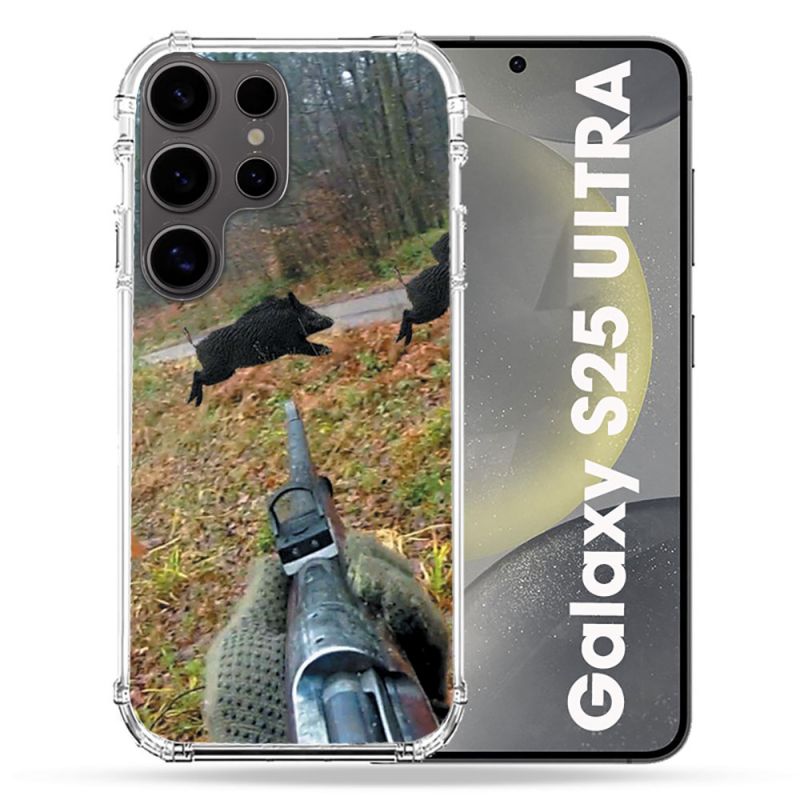 Coque Renforcée Pour Samsung Galaxy S25 ULTRA Chasse Vision Tir