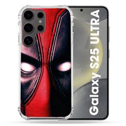 Coque Renforcée Pour Samsung Galaxy S25 ULTRA Deadpool Yeux