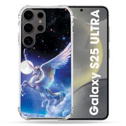 Coque Renforcée Pour Samsung Galaxy S25 ULTRA Fantastique Licorne Céleste