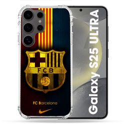 Coque Renforcée Pour Samsung Galaxy S25 ULTRA Foot FC Barcelone Vintage
