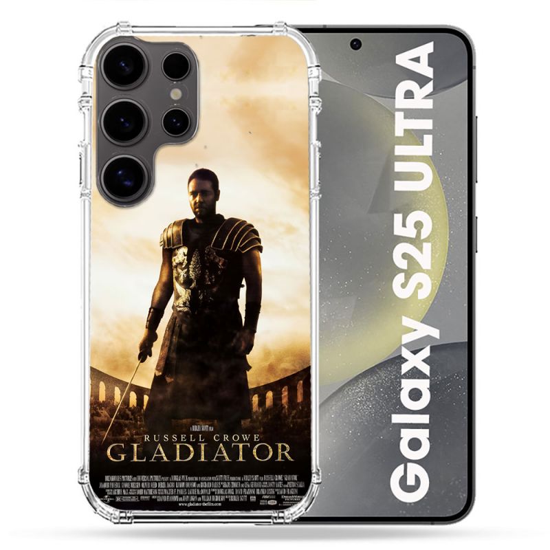 Coque Renforcée Pour Samsung Galaxy S25 ULTRA Gladiator Affiche
