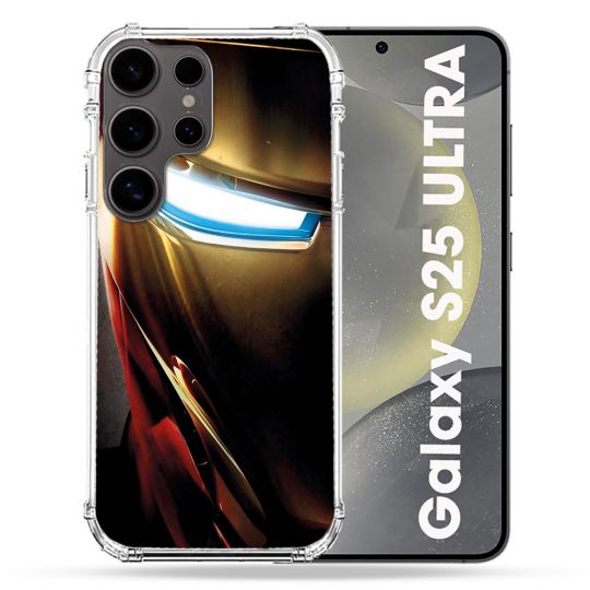Coque Renforcée Pour Samsung Galaxy S25 ULTRA Iron Man Casque
