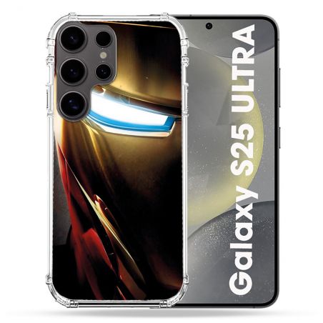 Coque Renforcée Pour Samsung Galaxy S25 ULTRA Iron Man Casque