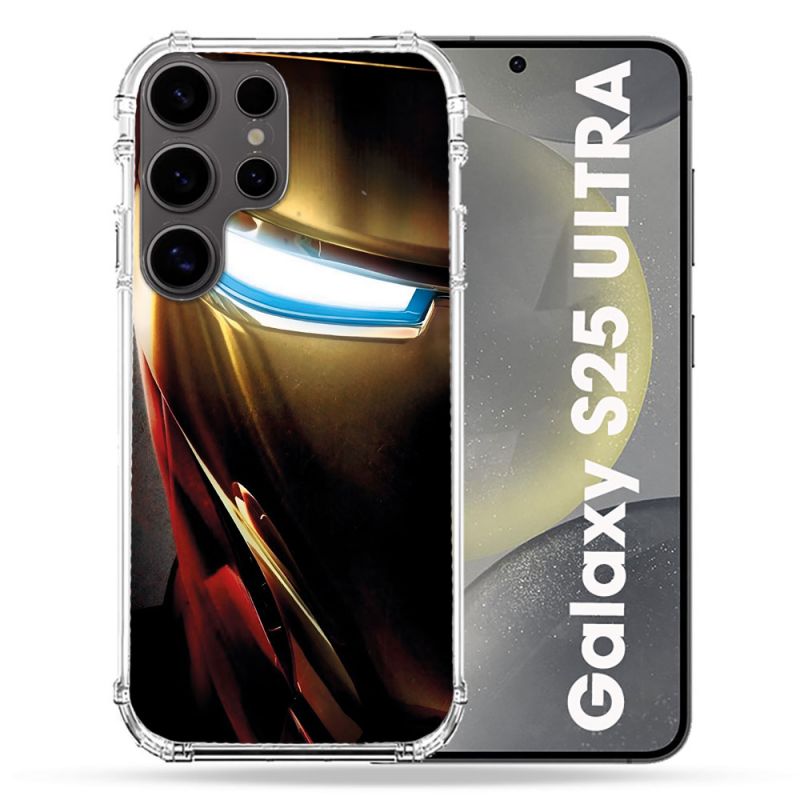 Coque Renforcée Pour Samsung Galaxy S25 ULTRA Iron Man Casque