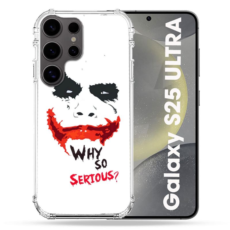 Coque Renforcée Pour Samsung Galaxy S25 ULTRA Joker Blanc