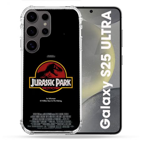 Coque Renforcée Pour Samsung Galaxy S25 ULTRA Jurassik Park Affiche