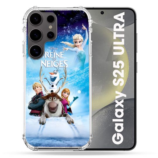 Coque Renforcée Pour Samsung Galaxy S25 ULTRA La Reine Des Neiges