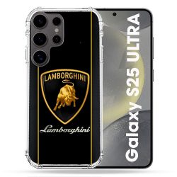 Coque Renforcée Pour Samsung Galaxy S25 ULTRA Lamborghini Carbone