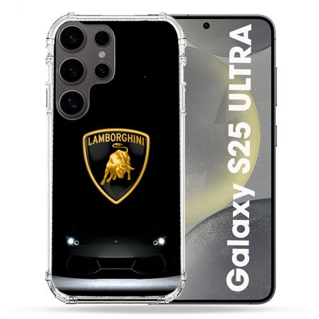 Coque Renforcée Pour Samsung Galaxy S25 ULTRA Lamborghini Noir