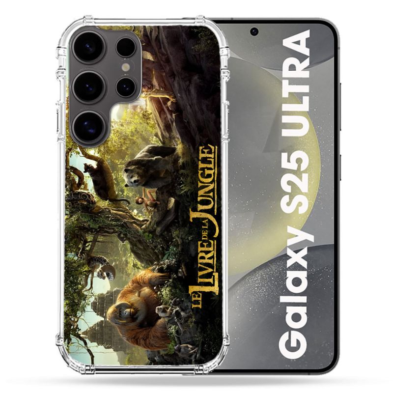 Coque Renforcée Pour Samsung Galaxy S25 ULTRA Le Livre De La Jungle Affiche