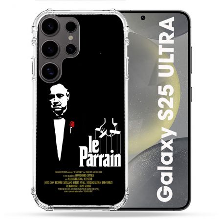 Coque Renforcée Pour Samsung Galaxy S25 ULTRA Le Parrain Affiche
