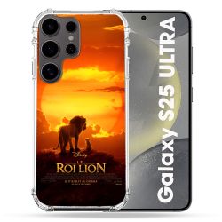 Coque Renforcée Pour Samsung Galaxy S25 ULTRA Le Roi Lion Affiche