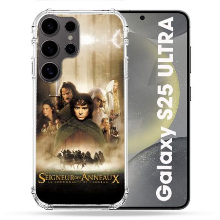 Coque Renforcée Pour Samsung Galaxy S25 ULTRA Le seigneur Des Anneaux Affiche