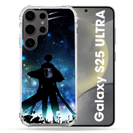Coque Renforcée Pour Samsung Galaxy S25 ULTRA Manga Attaque Titans Levi