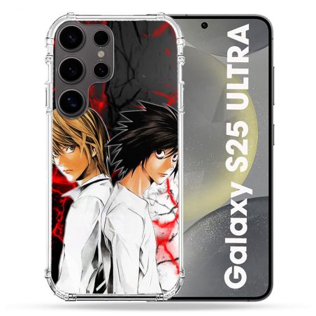 Coque Renforcée Pour Samsung Galaxy S25 ULTRA Manga Death Note Duo