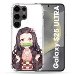 Coque Renforcée Pour Samsung Galaxy S25 ULTRA Manga Demon Slayer Nezuko