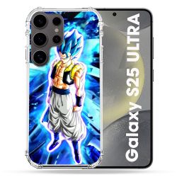 Coque Renforcée Pour Samsung Galaxy S25 ULTRA Manga Dragon Ball Gogeta Lumiere