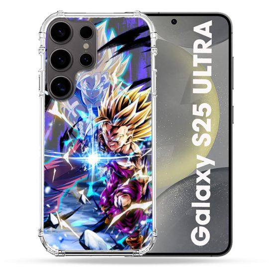 Coque Renforcée Pour Samsung Galaxy S25 ULTRA Manga Dragon Ball Sangohan Duo