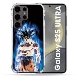 Coque Renforcée Pour Samsung Galaxy S25 ULTRA Manga Dragon Ball Sangoku Noir