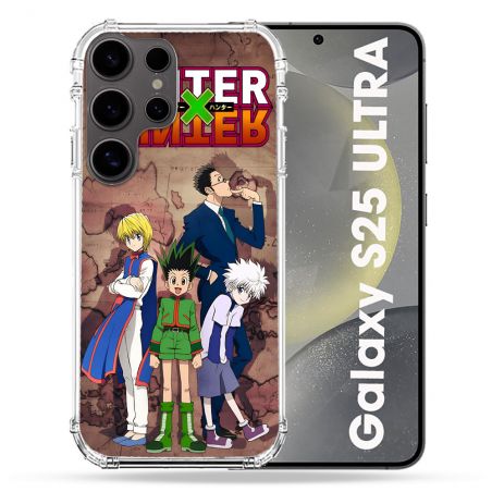 Coque Renforcée Pour Samsung Galaxy S25 ULTRA Manga Hunter X Hunter Vintage