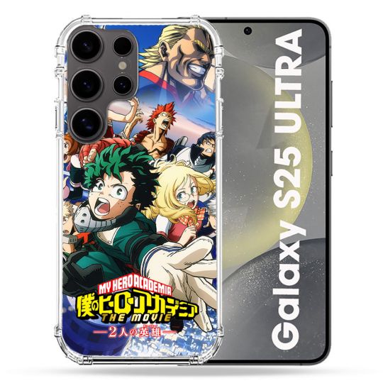 Coque Renforcée Pour Samsung Galaxy S25 ULTRA Manga My Hero Academia Affiche