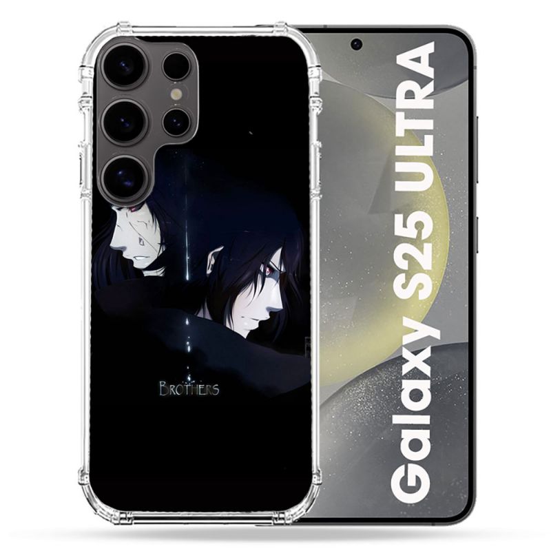 Coque Renforcée Pour Samsung Galaxy S25 ULTRA Manga Naruto Sasuke Itachi