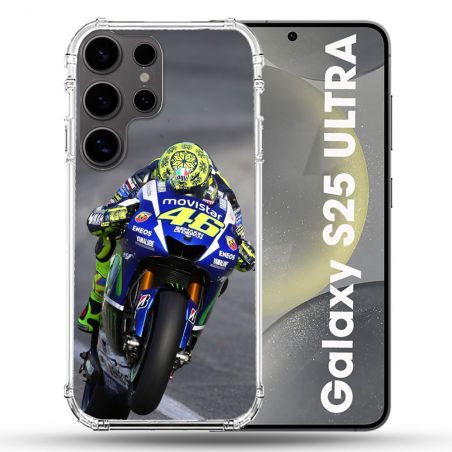 Coque Renforcée Pour Samsung Galaxy S25 ULTRA Moto Course GP Wheeling 46