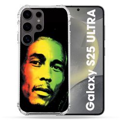 Coque Renforcée Pour Samsung Galaxy S25 ULTRA Musique Bob Marley 2