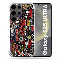 Coque Renforcée Pour Samsung Galaxy S25 ULTRA Musique Rock Groupe