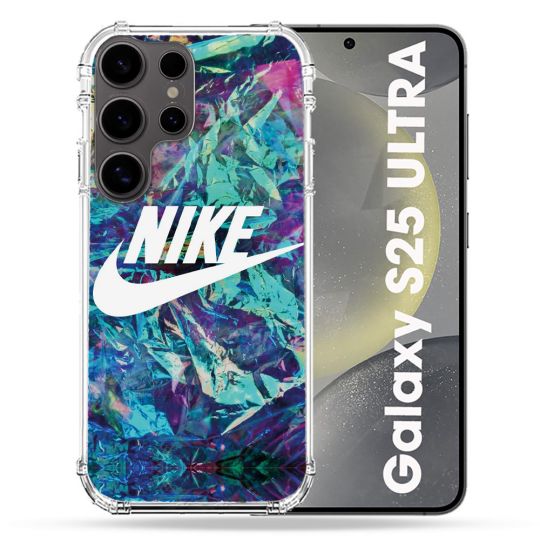Coque Renforcée Pour Samsung Galaxy S25 ULTRA Nike Turquoise