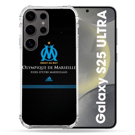 Coque Renforcée Pour Samsung Galaxy S25 ULTRA Olympique Marseille OM Fier etre Marseillais