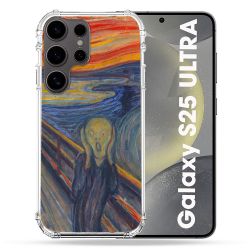 Coque Renforcée Pour Samsung Galaxy S25 ULTRA Peinture Le Cri