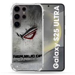 Coque Renforcée Pour Samsung Galaxy S25 ULTRA ROG Gris