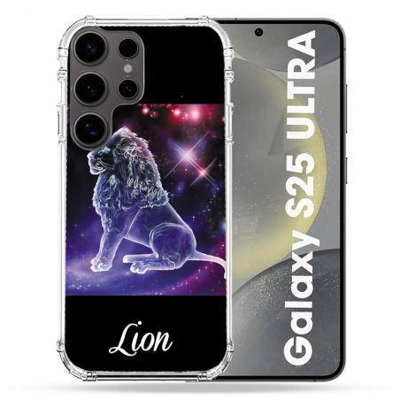 Coque Renforcée Pour Samsung Galaxy S25 ULTRA Signe Zodiaque 2 Lion
