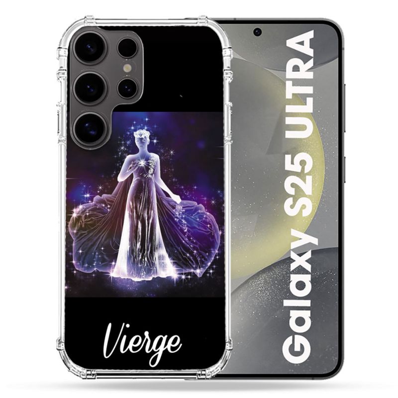 Coque Renforcée Pour Samsung Galaxy S25 ULTRA Signe Zodiaque 2 Vierge