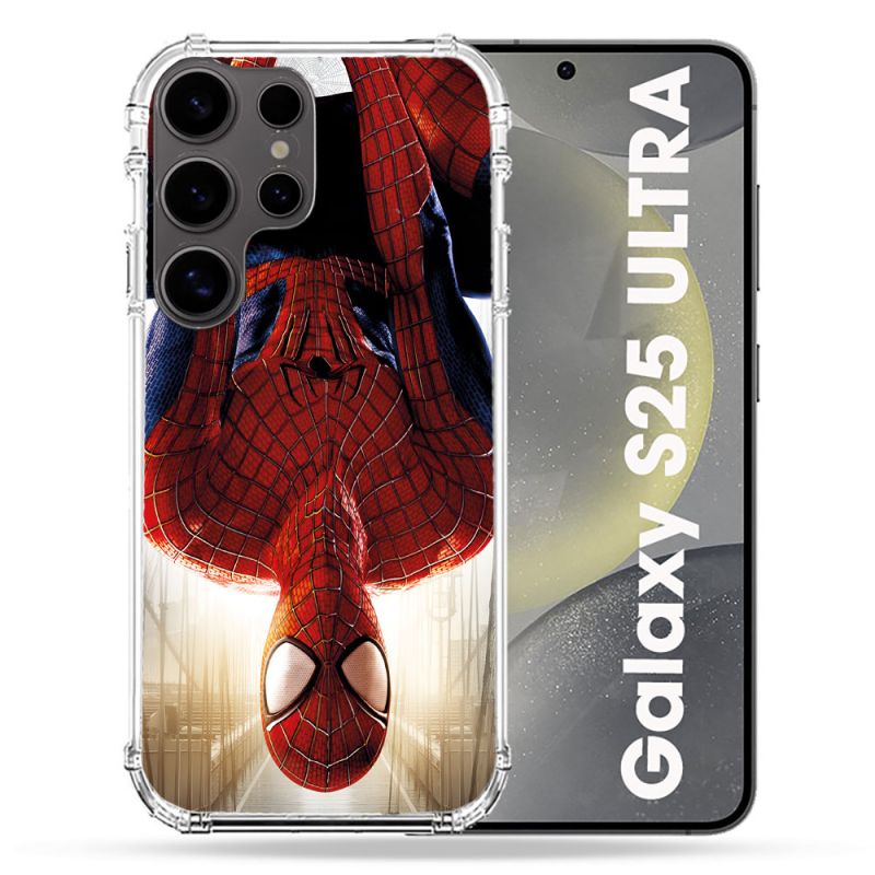 Coque Renforcée Pour Samsung Galaxy S25 ULTRA Spiderman Invers