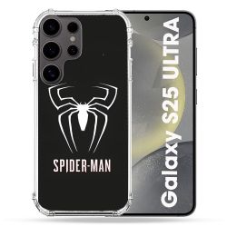 Coque Renforcée Pour Samsung Galaxy S25 ULTRA Spiderman Logo